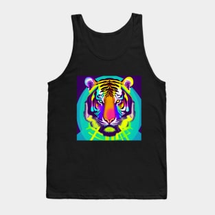 Rainbow Tiger Tank Top